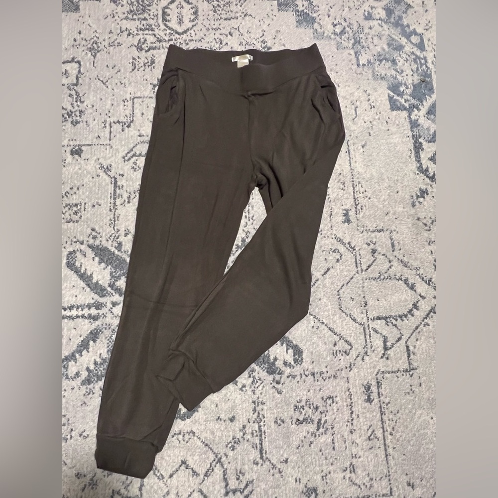 Green Cuffed Jogger Pants